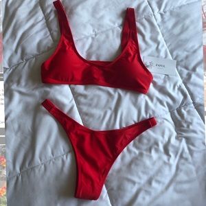 💋BRAND NEW💋 Zaful Red Bikini